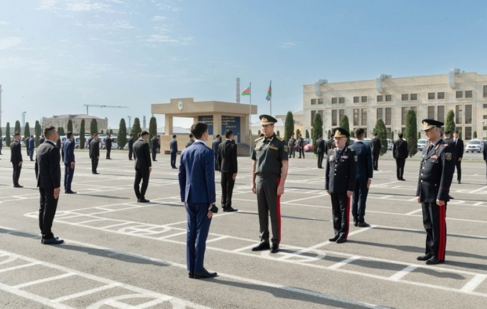 Vətən müharibəsinin daha 68 iştirakçısı polis orqanlarında xidmətə qəbul olunub
