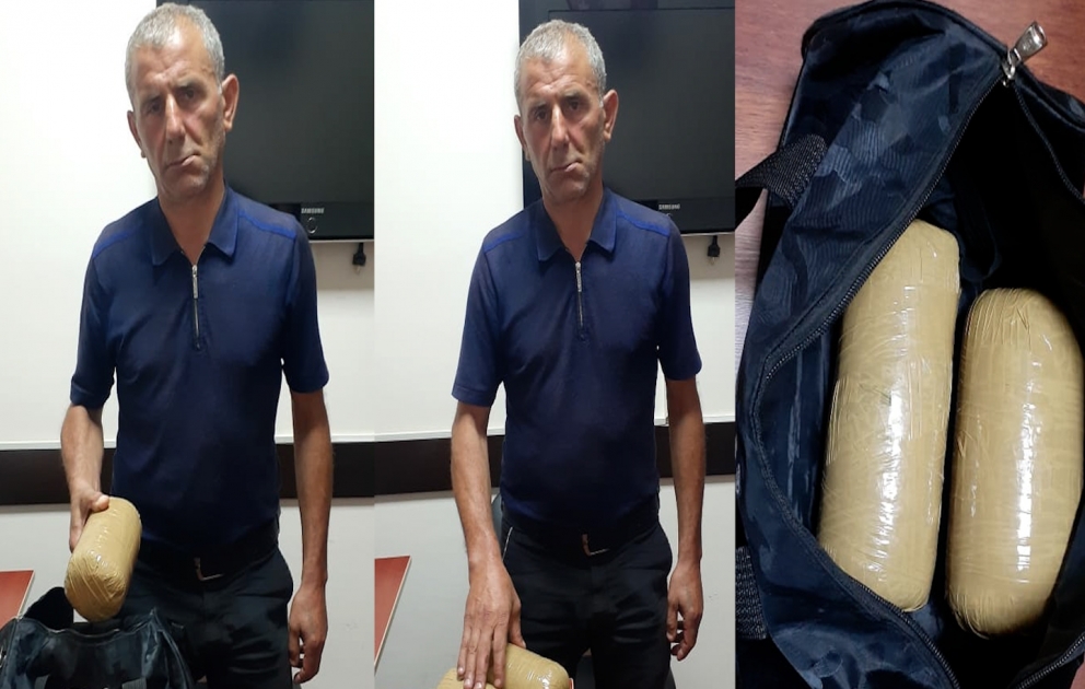 Cəlilabaddan Bakıya 26 min manatlıq heroin gətirən şəxs saxlanılıb