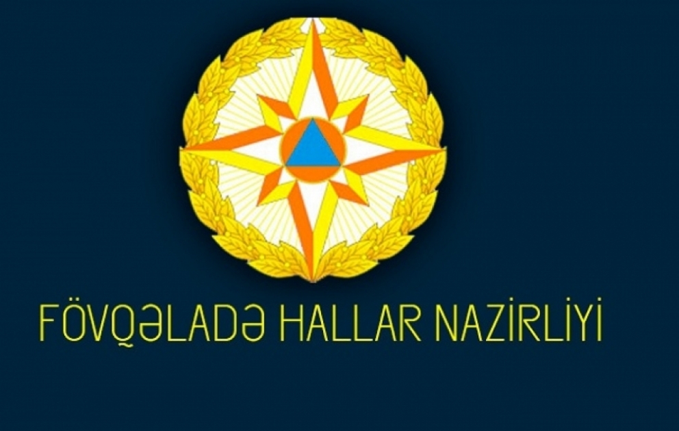 Biləcəri qəsəbəsində qatar deposunda yanğın baş verib