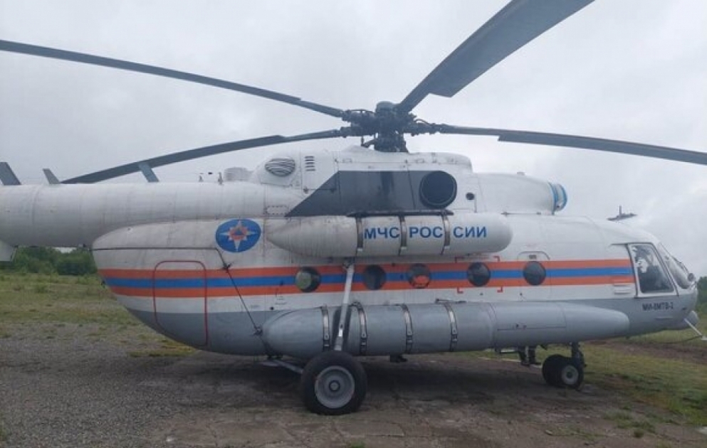 Rusiyada helikopter qəzaya uğrayıb, üç nəfər ölüb