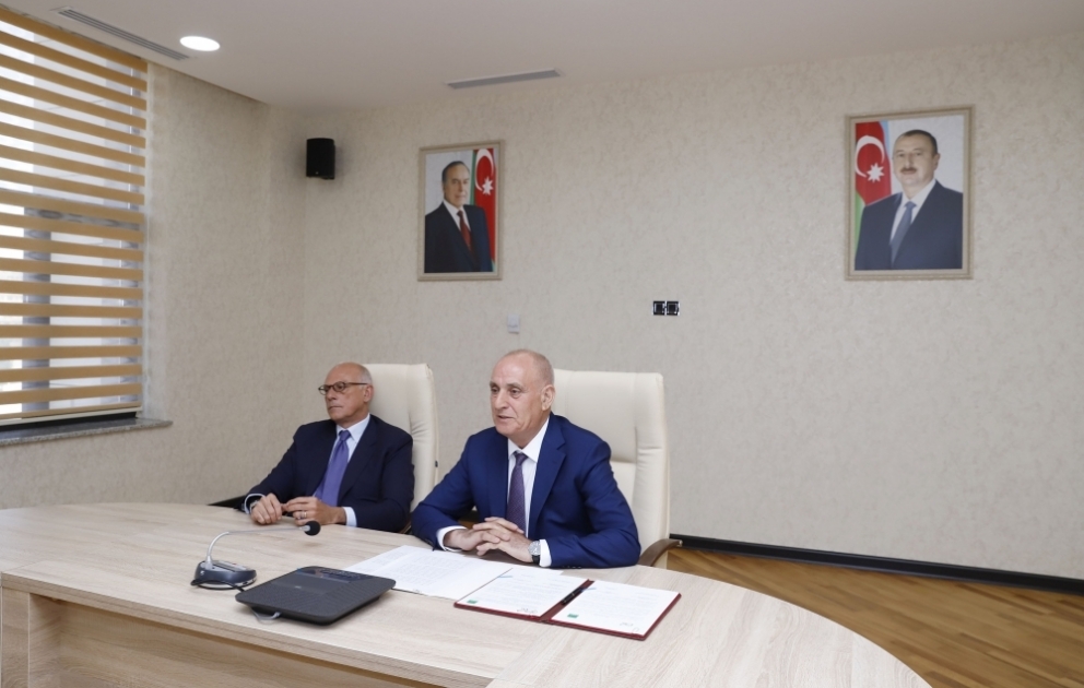 AZƏRTAC və İtaliyanın ANSA xəbər agentliyi arasında yeni tərəfdaşlıq müqaviləsi imzalanıb