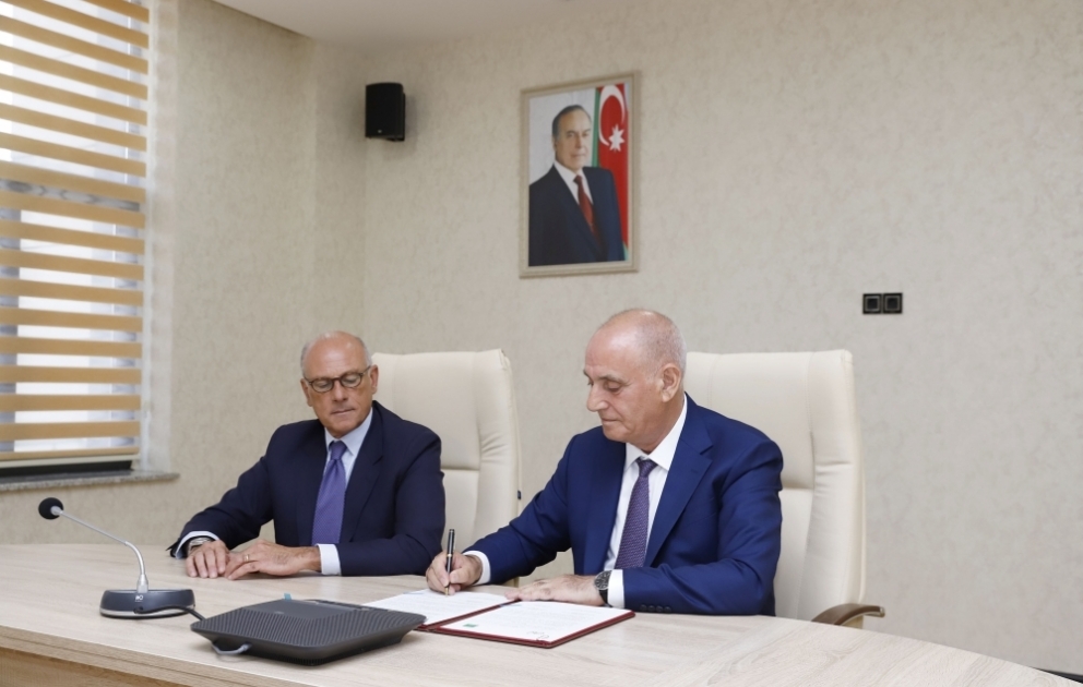 AZERTAC, Italian ANSA news agency sign new partnership agreement