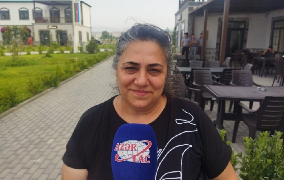 Minə Mirzəyeva: İnana bilməzdim ki, kəndimiz belə tezliklə bərpa olunar