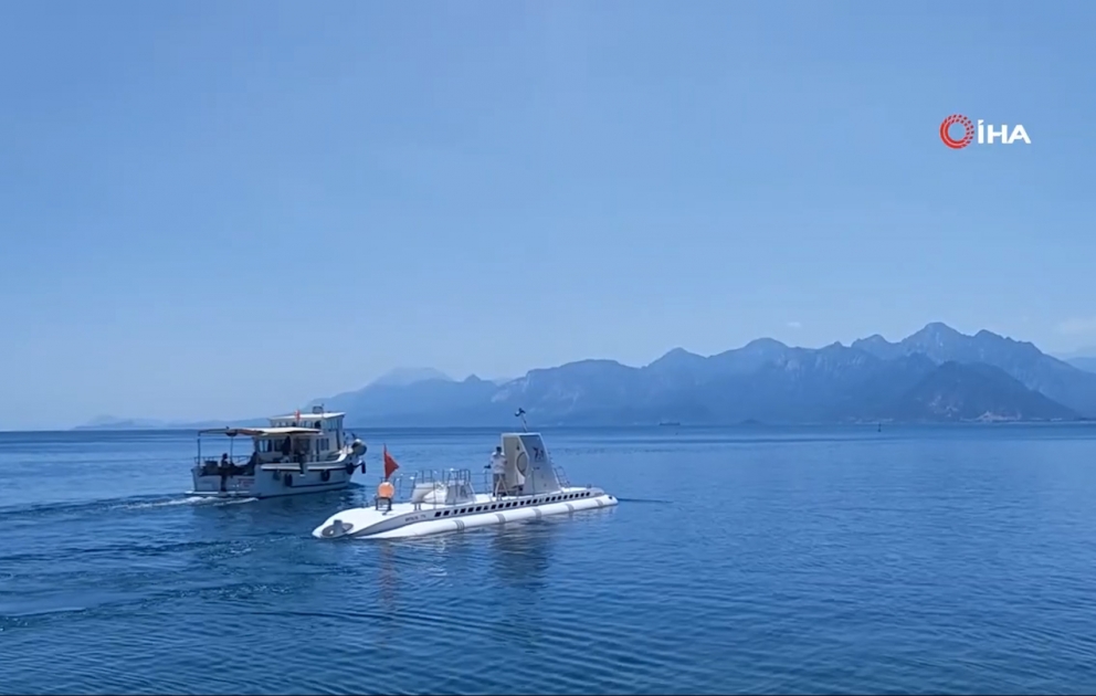 Türkiyənin ilk turistik sualtı qayığı bu illik planını açıqlayıb