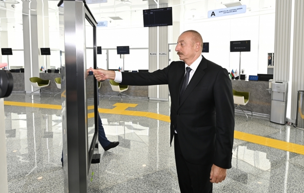Le Centre régional « Service ASAN » n°2 de Soumgaït ouvre ses portes 
Le président Ilham Aliyev participe à la cérémonie inaugurale