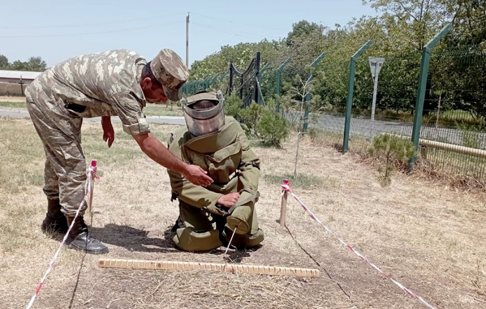 The level of professionalism of engineer-sappers is being increased