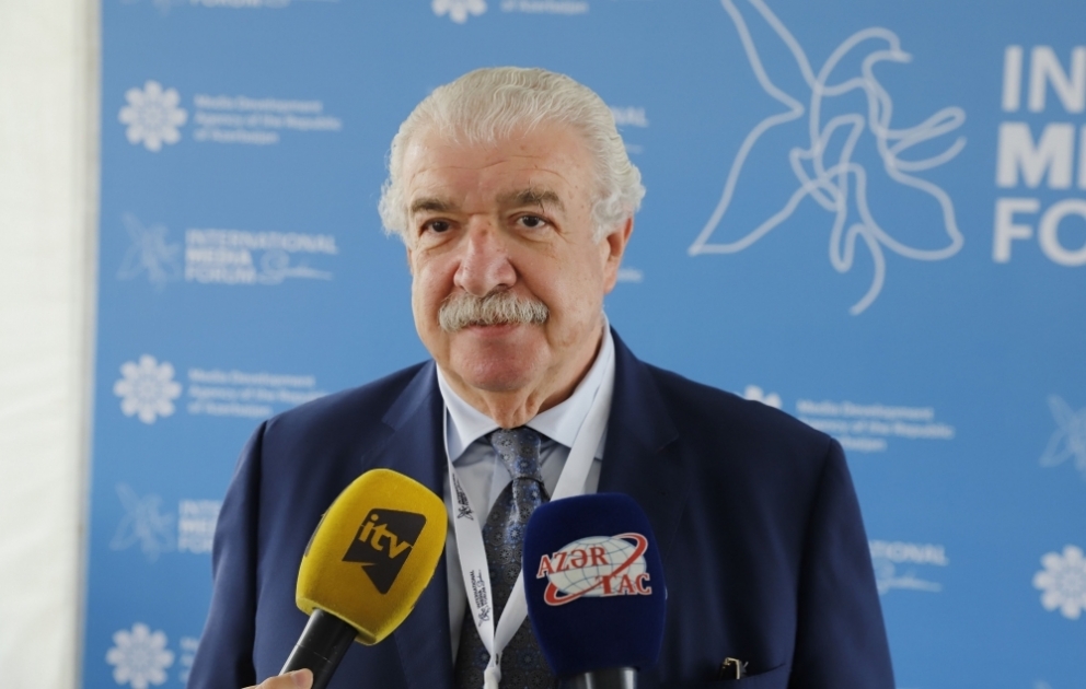 Mixail Qusman: Beynəlxalq Media Forumun Azərbaycanın mədəniyyət paytaxtı Şuşada keçirilməsi mühüm hadisədir