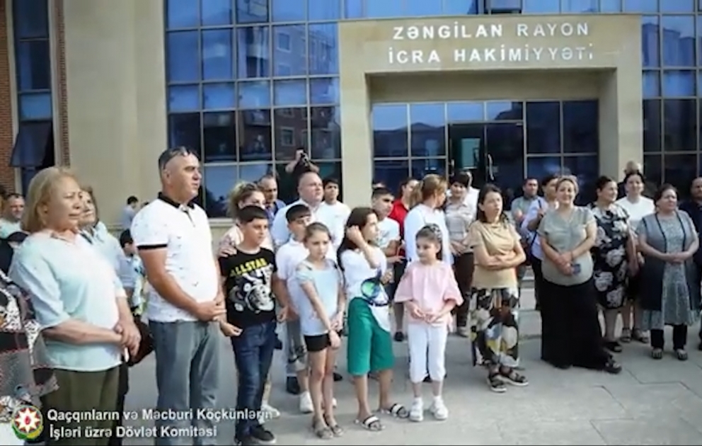 Ağalıya üçüncü köç karvanı yola salınıb