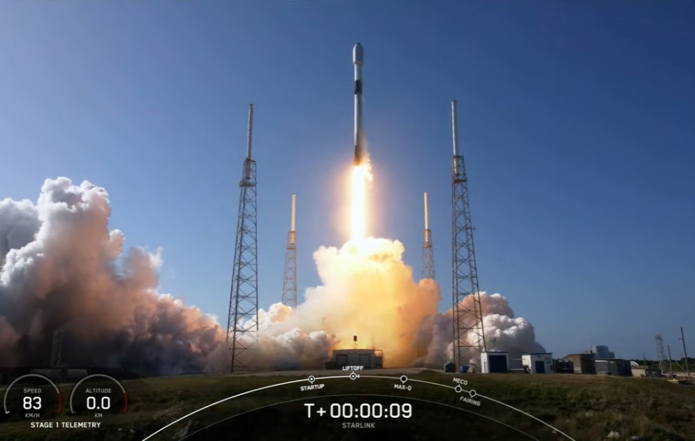 Ракета SpaceX вывела на орбиту 46 новых интернет-спутников Starlink
