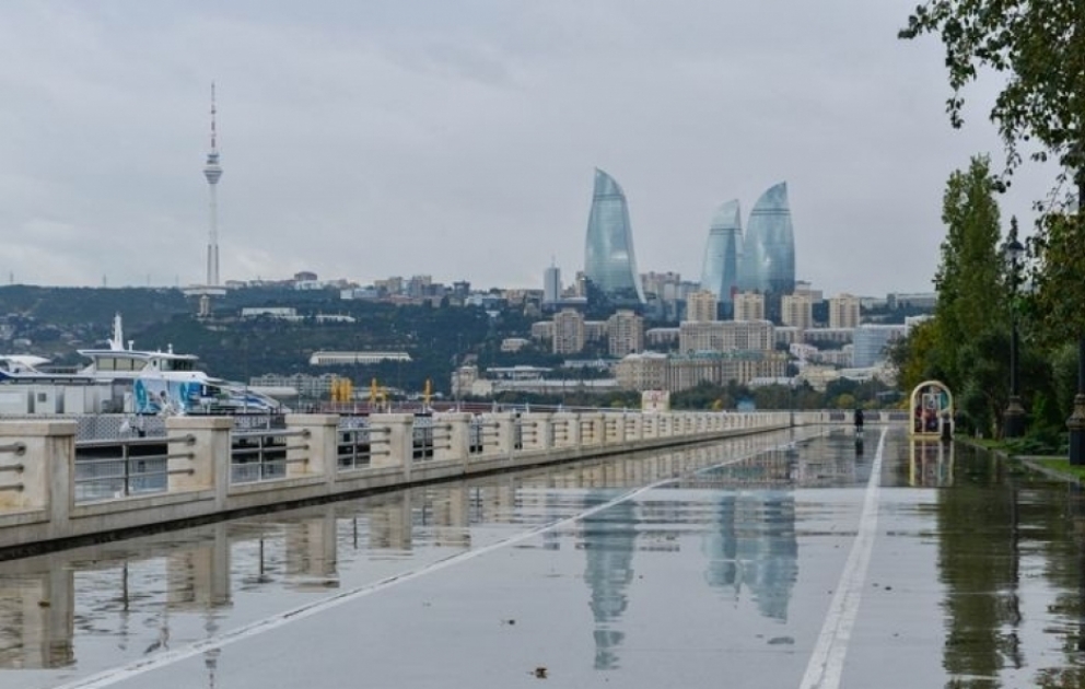 Sabah Bakıda və Abşeron yarımadasında arabir yağış yağacağı gözlənilir