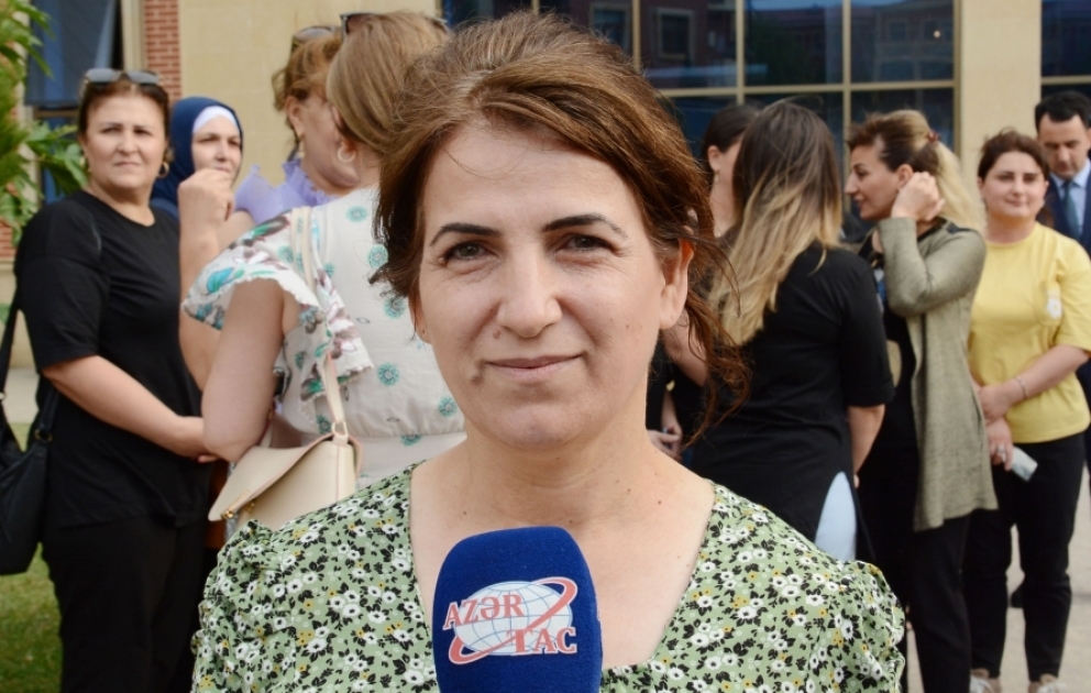 Solmaz Vəliyeva: Arzuladığımız, xəyal etdiyimiz Ağalı bu gün bizləri gözləyir