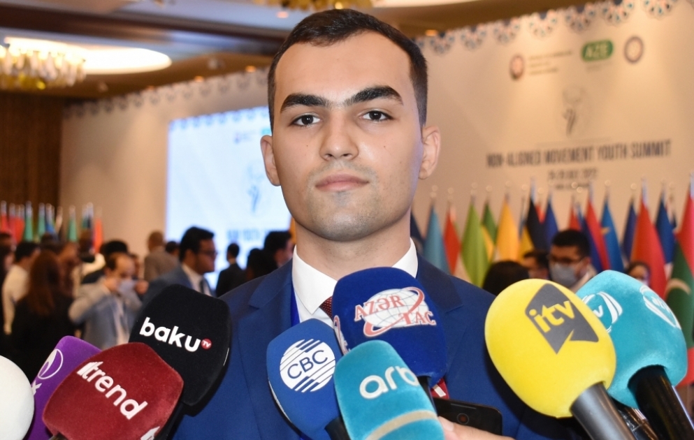 Orduxan Qəhrəmanzadə: Qoşulmama Hərəkatının Gənclər Şəbəkəsinin təsis olunması bir ilkdir