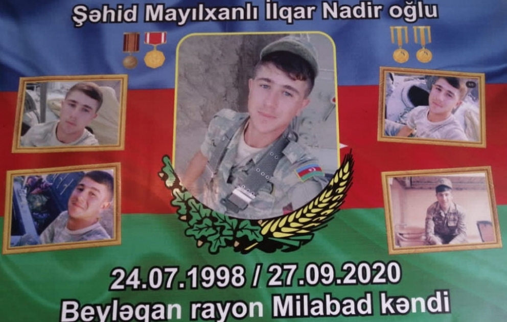 Vətən müharibəsi şəhidi İlqar Mayılxanlının xatirəsi anılıb