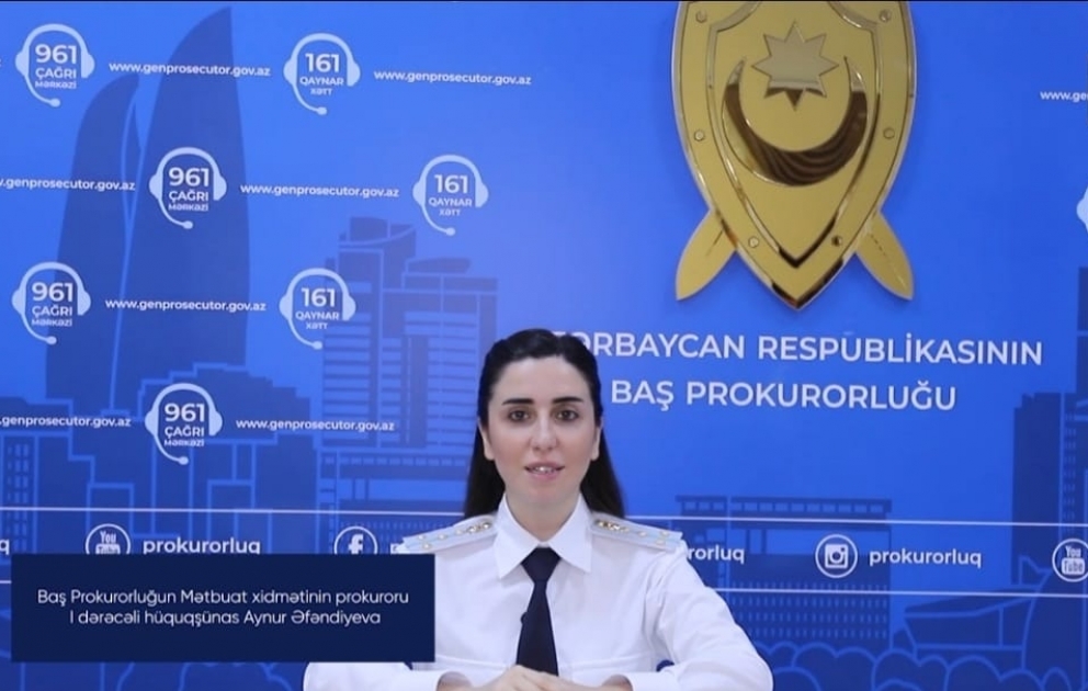 #prokurorluqdanizah: Videoçarxda “Ünvanlı dövlət sosial yardım nədir?” sualı cavablandırılıb