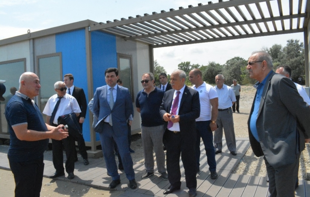 AHİK sədri həmkarlar ittifaqlarının Xaçmaz və Qusarda yerləşən istirahət mərkəzlərinə baxış keçirib