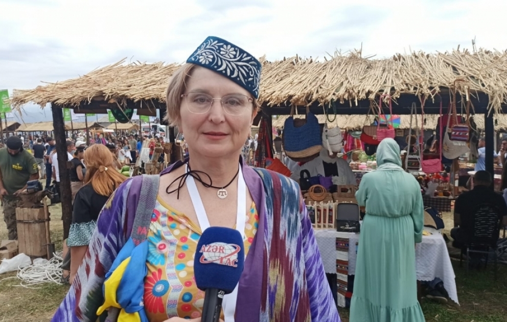 Tatyana Krupa: Festivaldan hədsiz həzz alıram