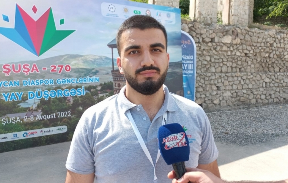 İlkin Namazlı: Diaspor Gənclərinin Yay Düşərgəsi gənclərimizin məlumatlandırılması baxımından vacib əhəmiyyət kəsb edir