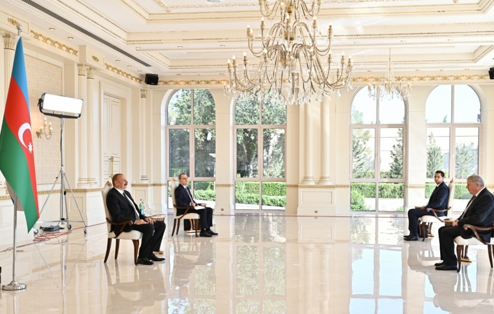 President Ilham Aliyev accepted credentials of incoming ambassador of Slovakia