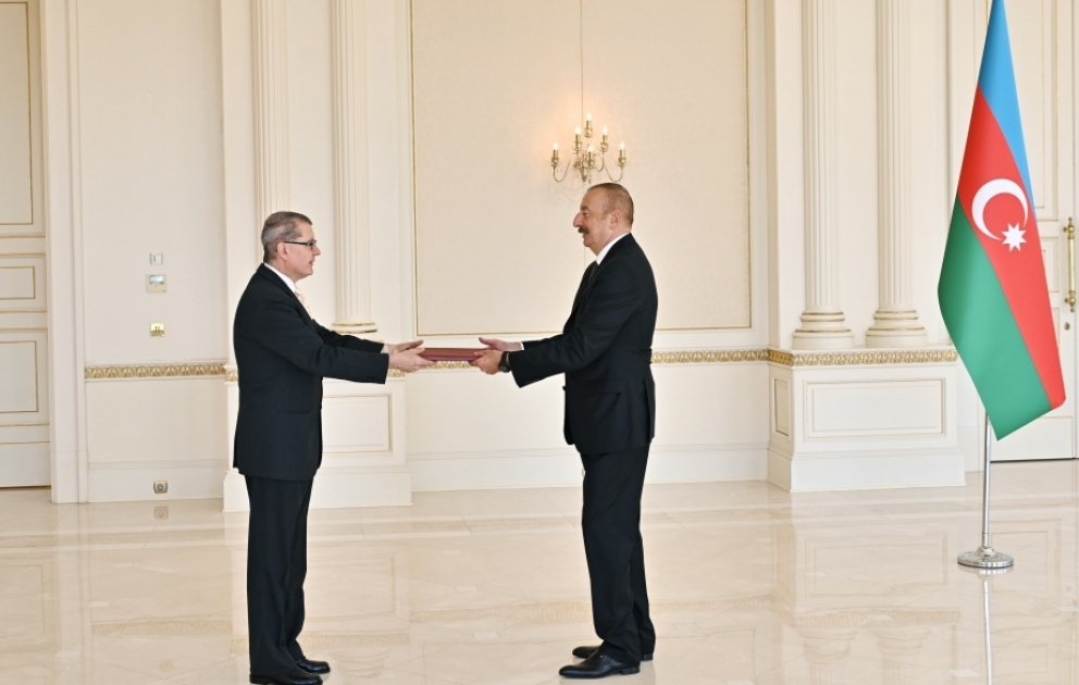 Le président azerbaïdjanais reçoit les lettres de créances du nouvel ambassadeur d’Autriche en Azerbaïdjan