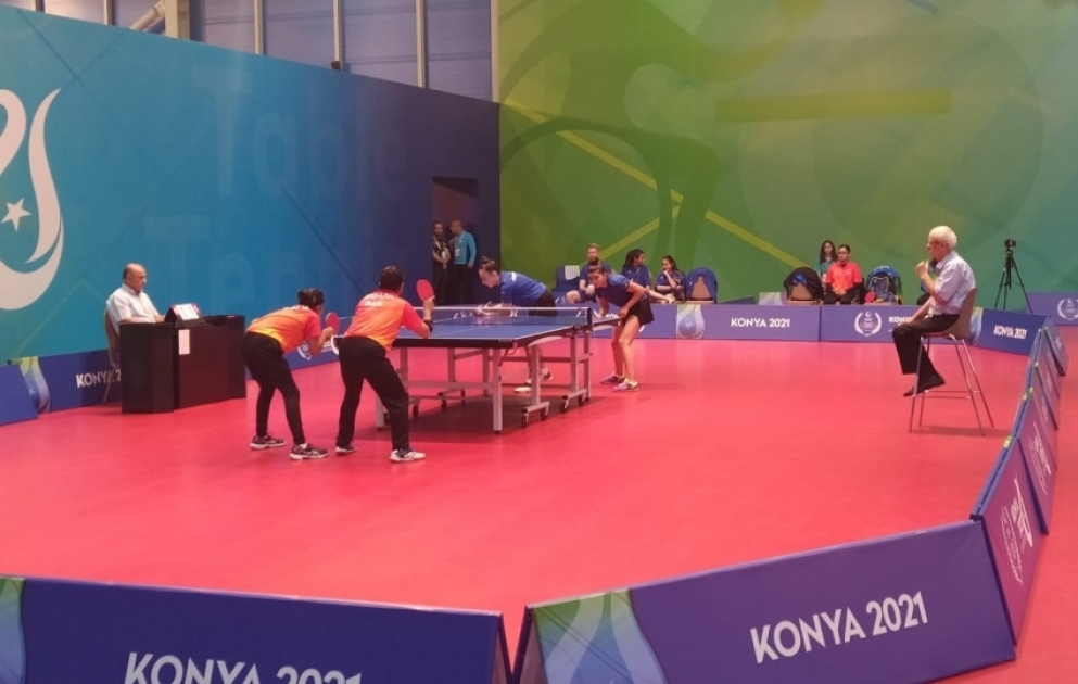 Qadın stolüstü tennisçilərimiz İslamiadanın komanda yarışlarında mubarizəyə uğurla başlayıblar