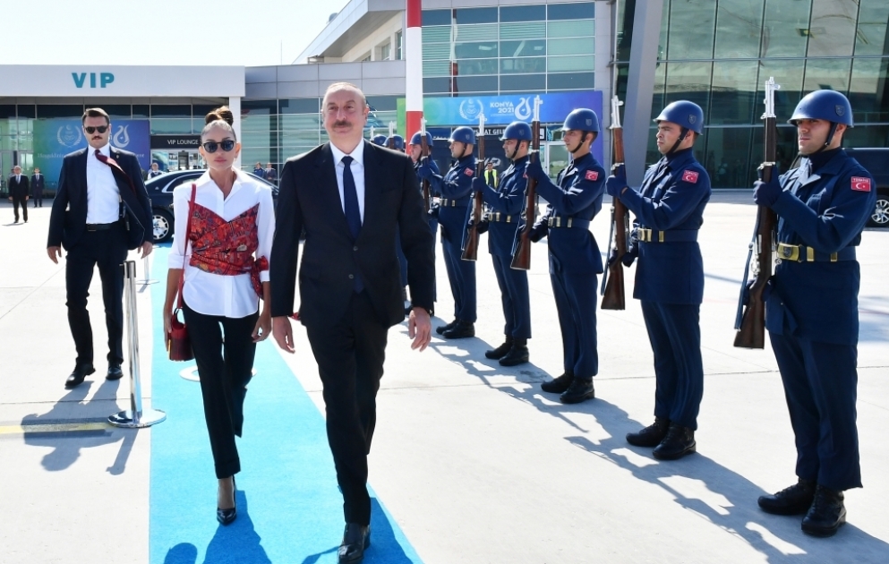 Le président Ilham Aliyev termine sa visite de travail en Türkiye