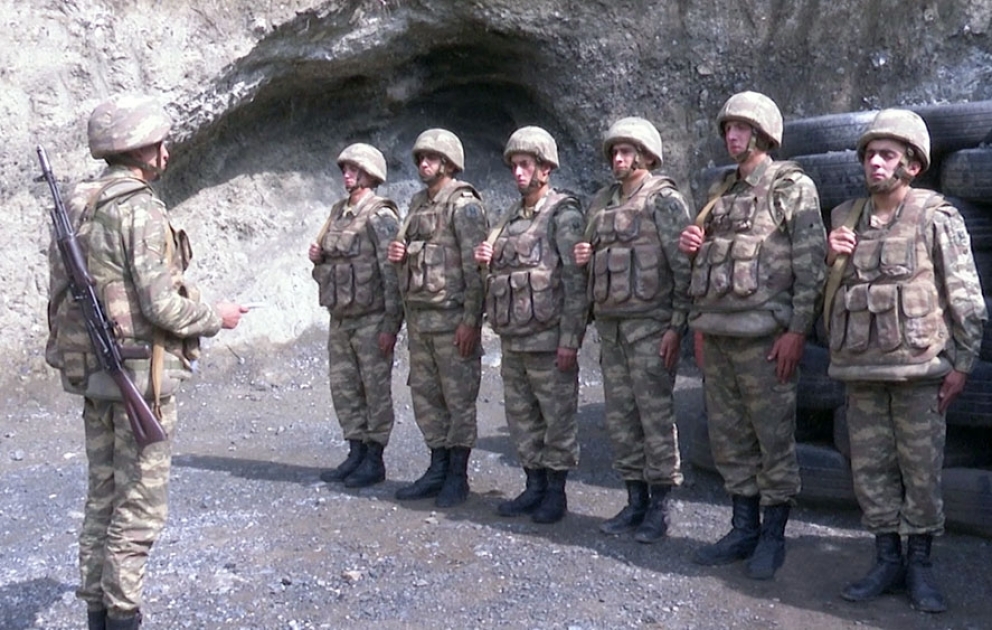 Combat duty is organized at a high level in the liberated territories
