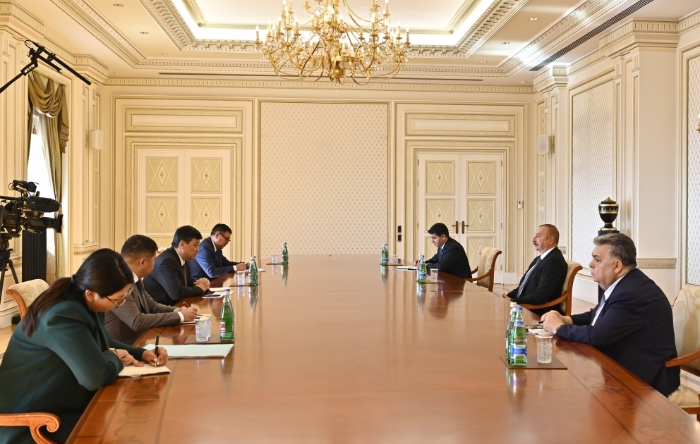 President Ilham Aliyev received deputy chairman of Cabinet of Ministers of Kyrgyzstan