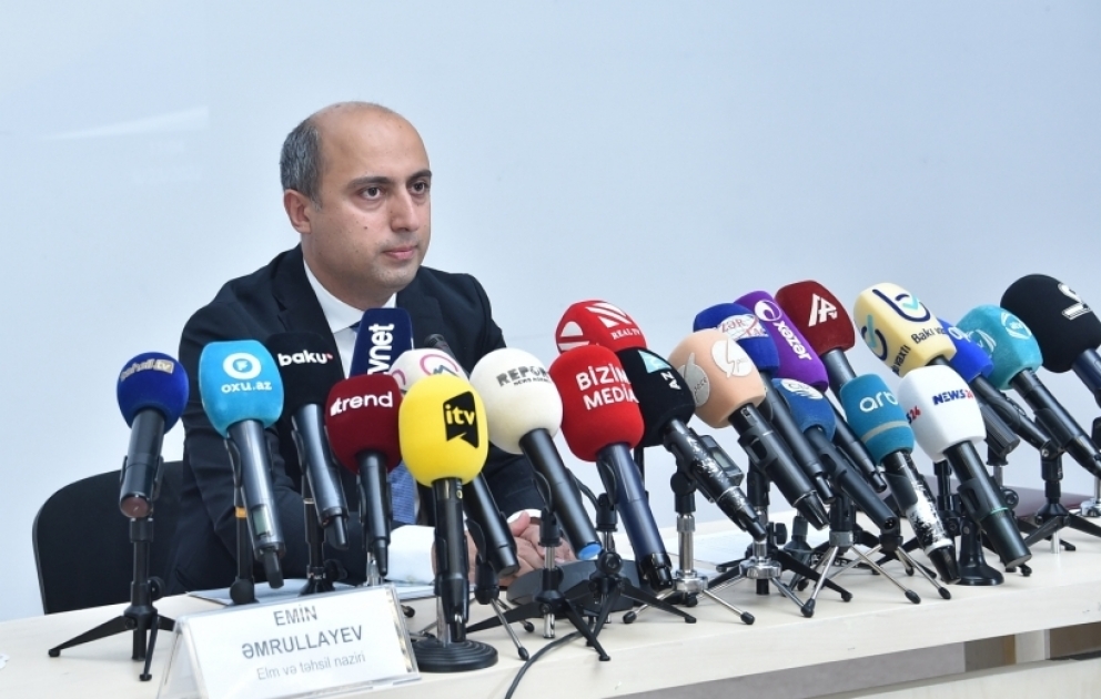 Elm və təhsil naziri: Müəllimlərin işə qəbulu müsabiqəsinə 5 mindən çox vakansiya çıxarılıb
