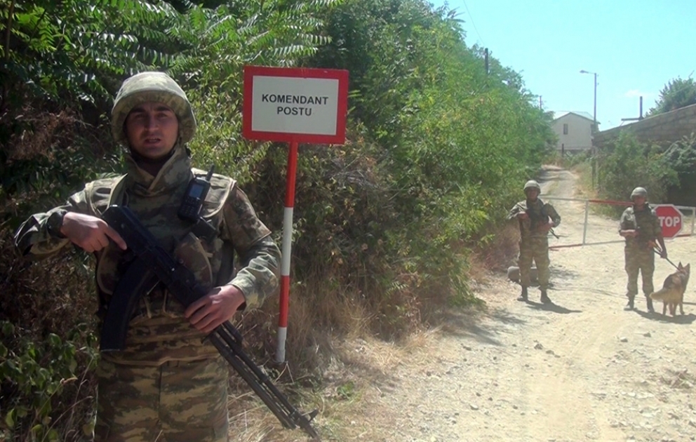 The service activities of the military police are organized in Lachin city, Zabukh and Sus villages