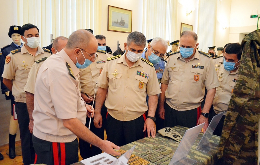 The Azerbaijan Army's logistic support issues were discussed