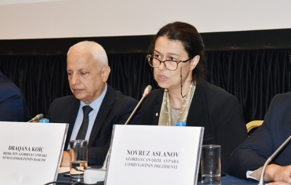 Draqana Koiç: BQXK itkin düşən şəxslərin taleyinin aydınlaşdırılması istiqamətində Azərbaycanla yaxından əməkdaşlıq edir