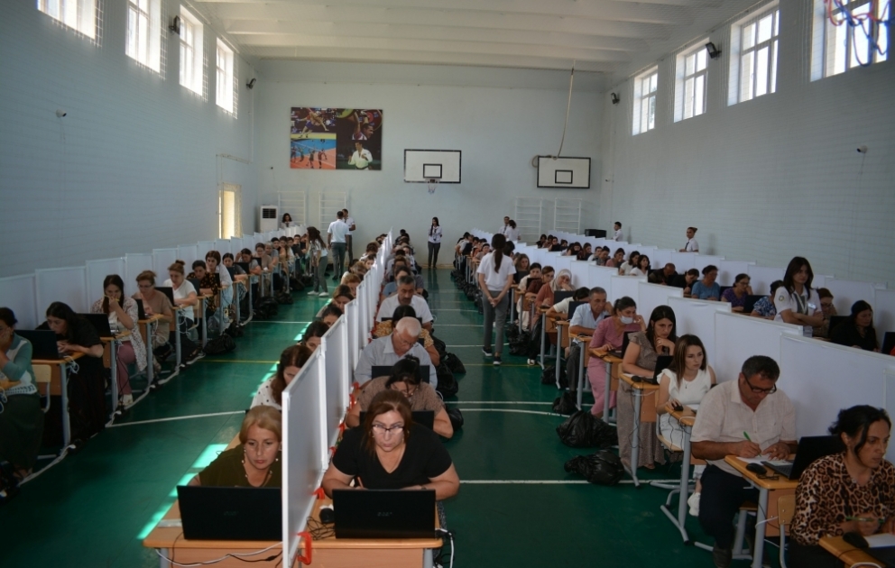 Quba-Xaçmaz regionu üzrə 2242 müəllim imtahanlarda iştirak edəcək