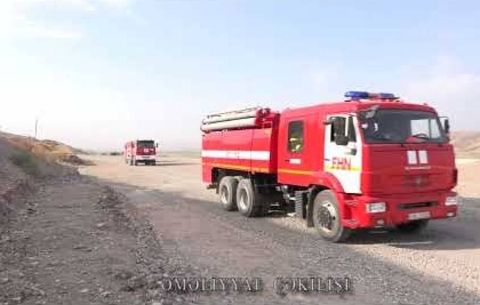 Ermənilər Laçın şəhəri və ətraf ərazilərdə 6 yanğın hadisəsi törədib