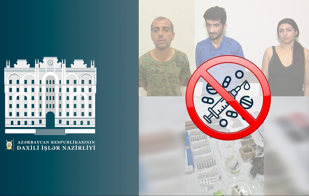Nəsimi rayonunda qadın narkobaron və onun tərəfindən narkokuryerliyə cəlb edilən şəxslər saxlanılıb