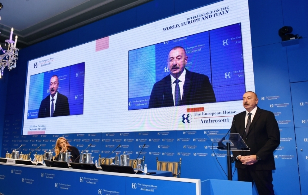 Italien: Präsident Ilham Aliyev nimmt an Forum in Cernobbio teil
