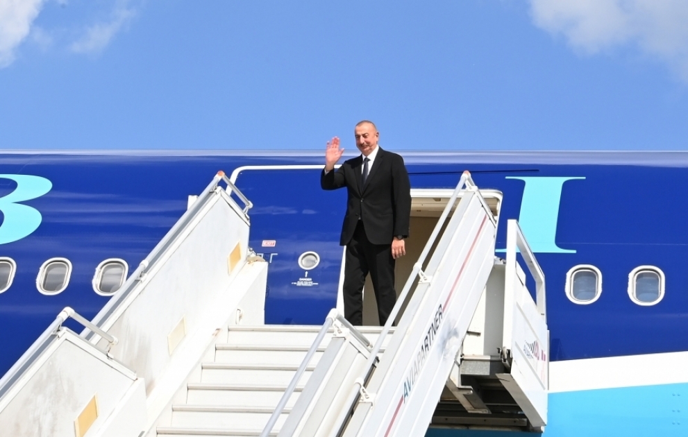 Präsident Ilham Aliyev beendet seinen Besuch in Italien
