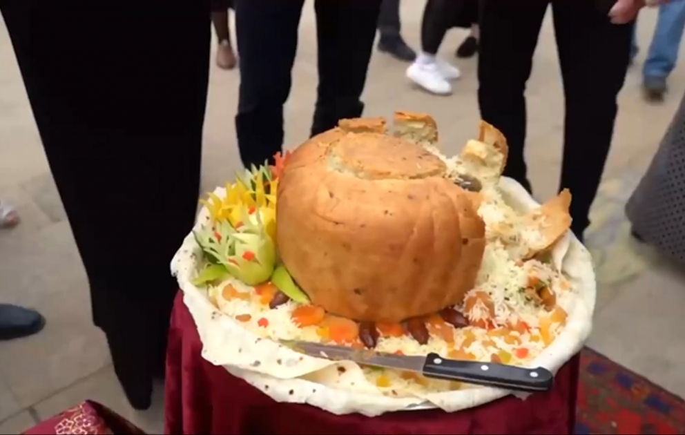 Dərbənddə plov festivalı keçirilib