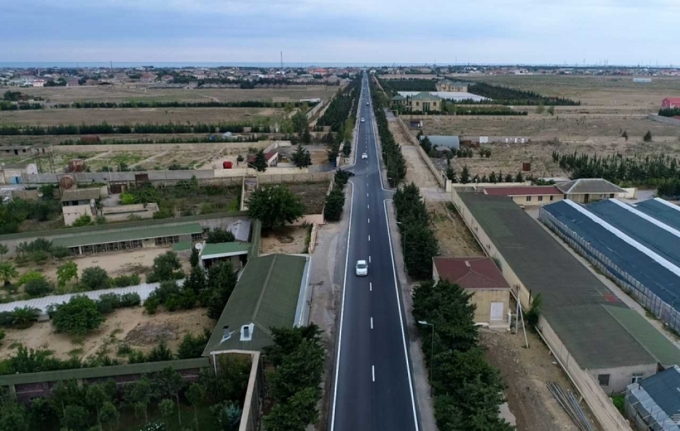 Qala-Şüvəlan qəsəbələrarası avtomobil yolu yenidən qurulub