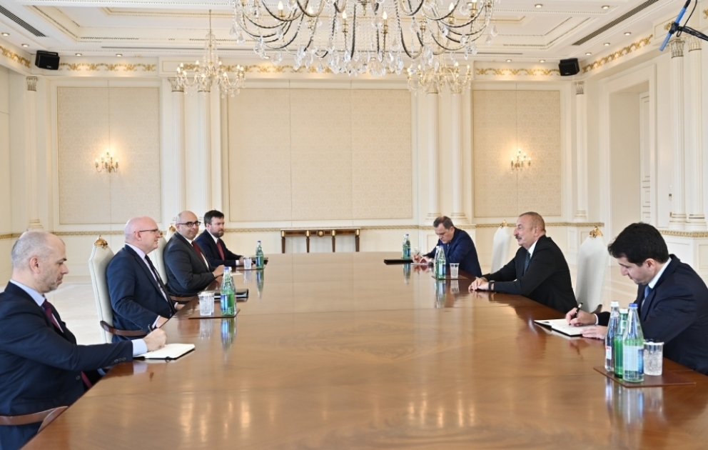 Le président azerbaïdjanais reçoit le conseiller suprême du Département d'État américain pour les négociations avec le Caucase