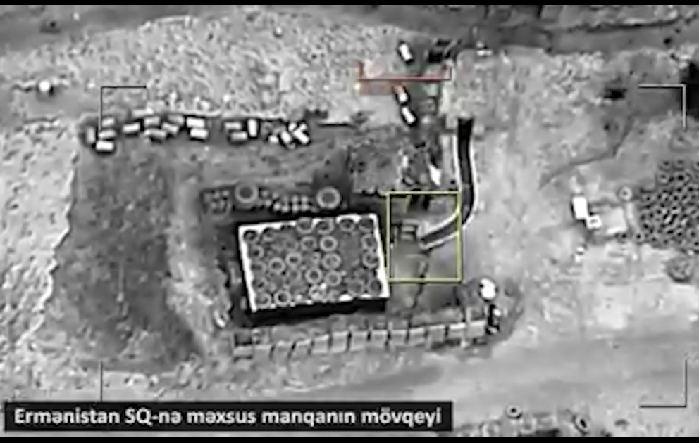 Azərbaycan Ordusunun Ermənistan silahlı qüvvələrinin bölmələrinə ağır zərbə vurmasının videogörüntüləri yayımlanıb
