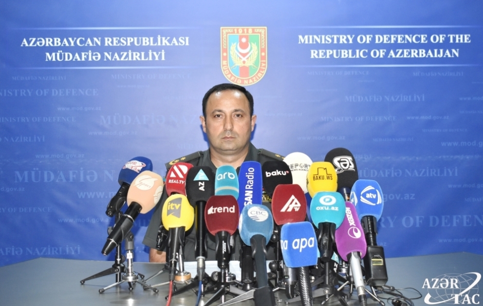 Müdafiə Nazirliyində brifinq keçirilib