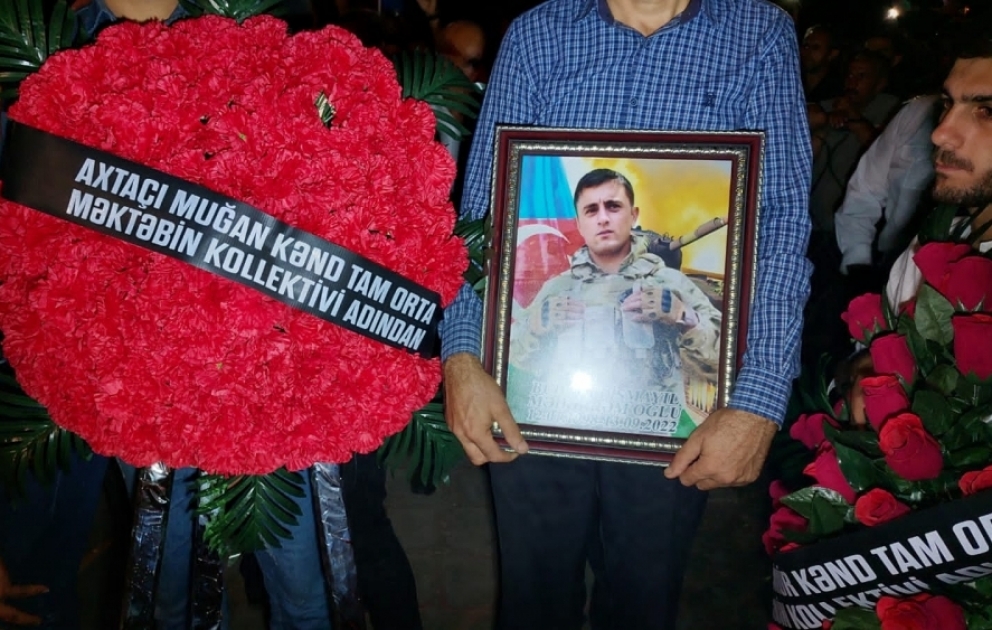 Şəhid gizir İsmayıl Budaqlı Sabirabadda dəfn olunub