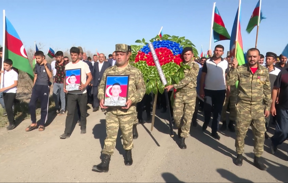 Laçından olan şəhid Qorxmaz İsgəndərov dəfn edilib