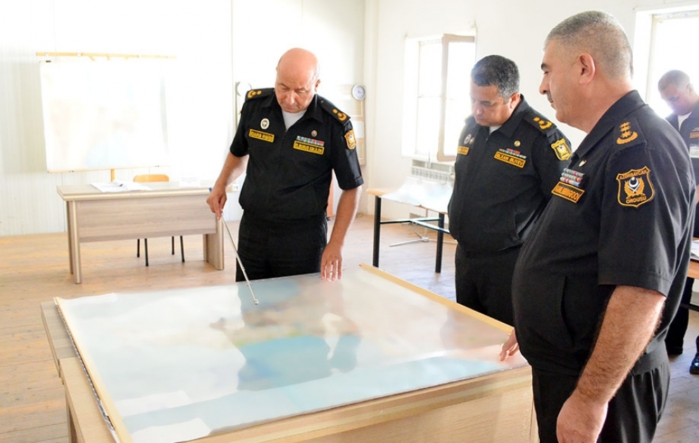 Command-Staff Exercises are being held at the Naval Forces