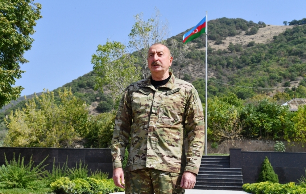Prezident İlham Əliyev: Ermənistan bir daha gördü ki, heç kimin zəngi, heç bir bəyanat bizi dayandıra bilməz