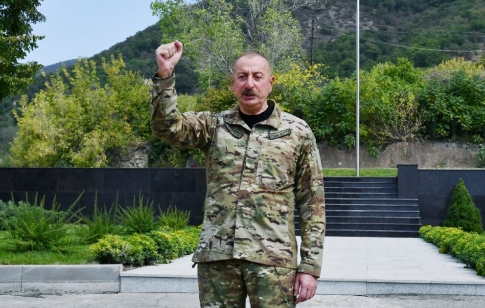Prezident İlham Əliyev: Bizi güclü edən xalqın iradəsi, xalqın birliyi və dəstəyidir
