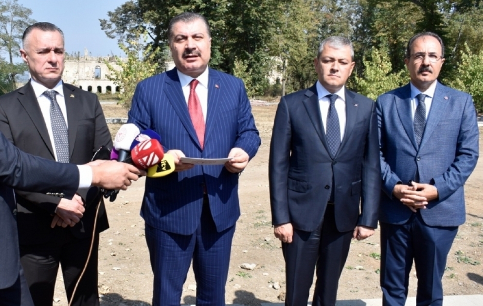 Fahrettin Koca: Şuşanın yenidən sülh, hüzur və sənət dolu günlərinə qayıtması üçün hər cür dəstək verməyə hazırıq