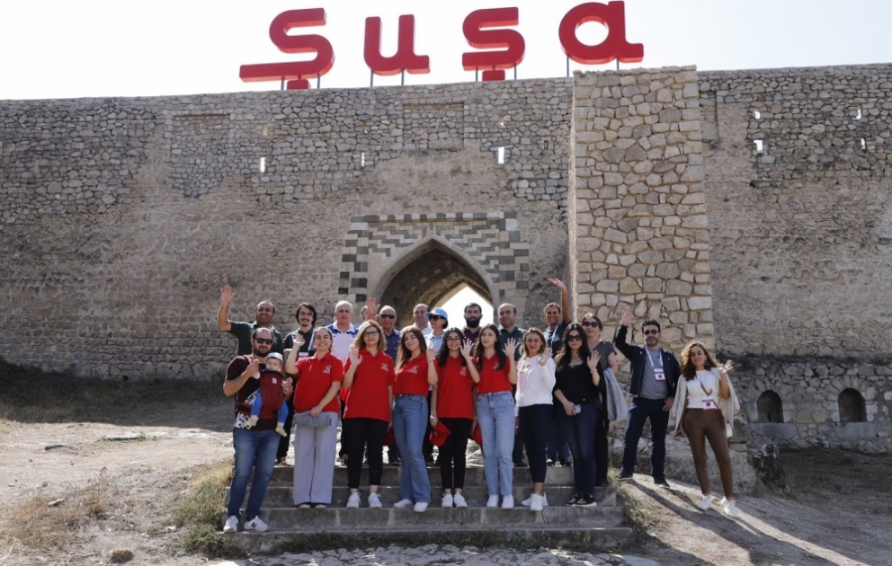 “Shusha Chess 2022” turnirinin iştirakçıları üçün Şuşa şəhərinə ekskursiya təşkil edilib