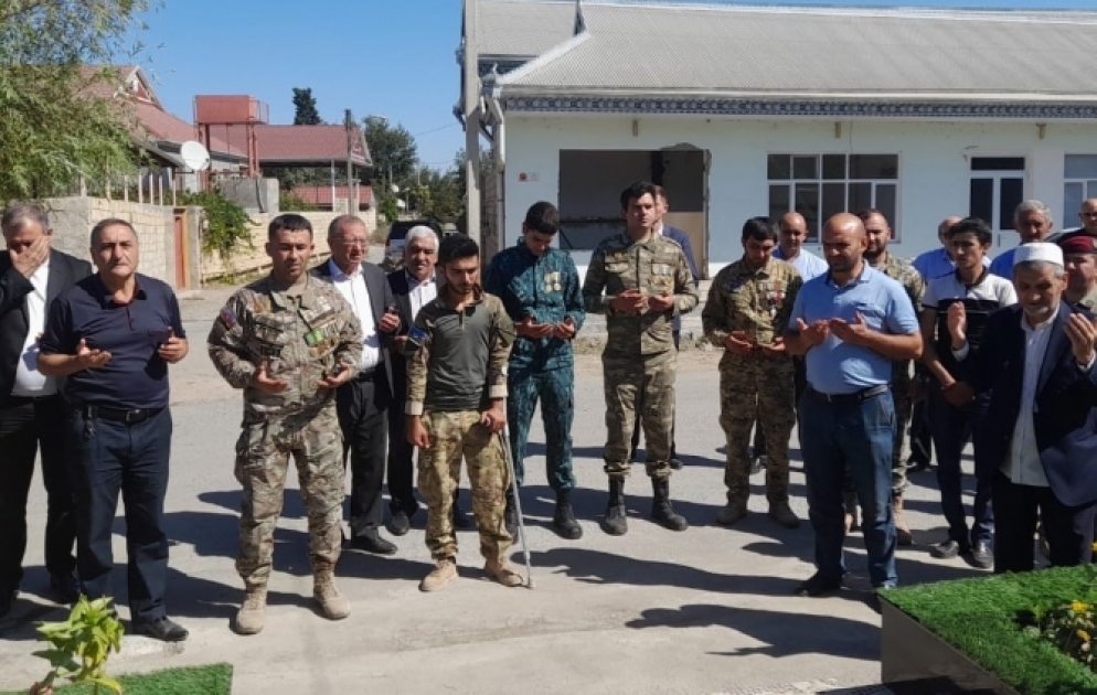 Şəhid tankçı Şahin Hüseynlinin xatirəsi anılıb