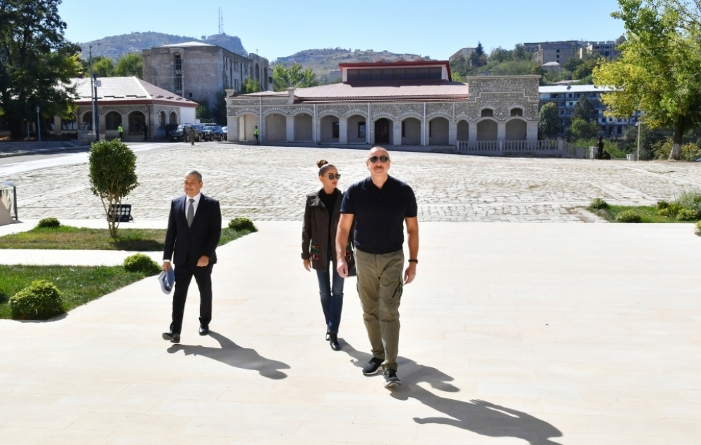 All conditions created in the building of Special representation of President of Azerbaijan in Shusha district